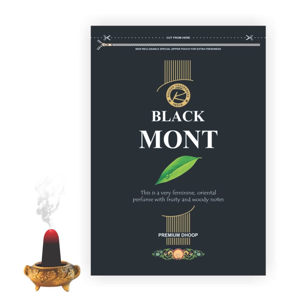 Black Mont Premium Wet Dhoop (20 Sticks) - Image 2