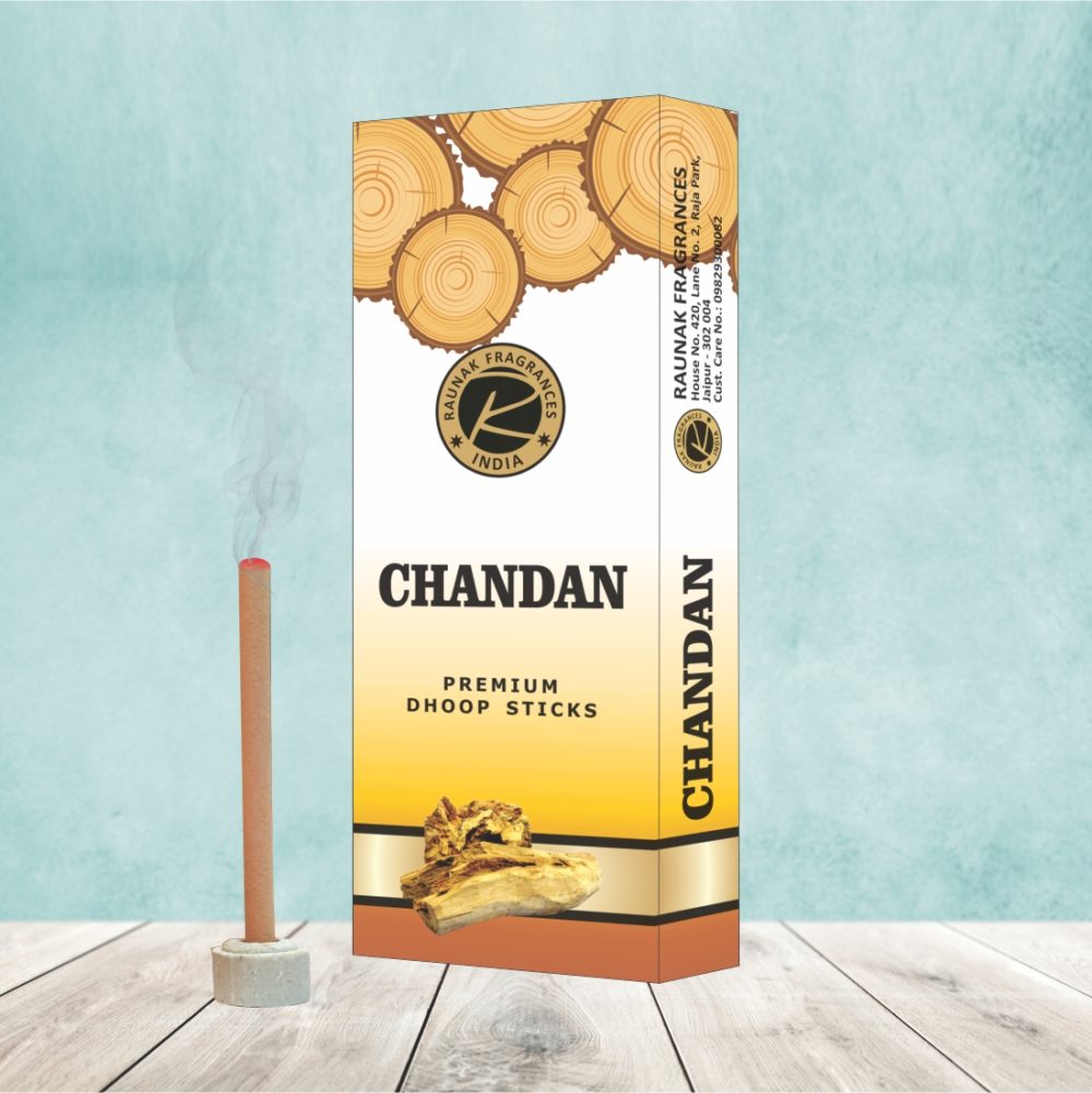 Chandan Premium Dhoop Sticks (10 Sticks)