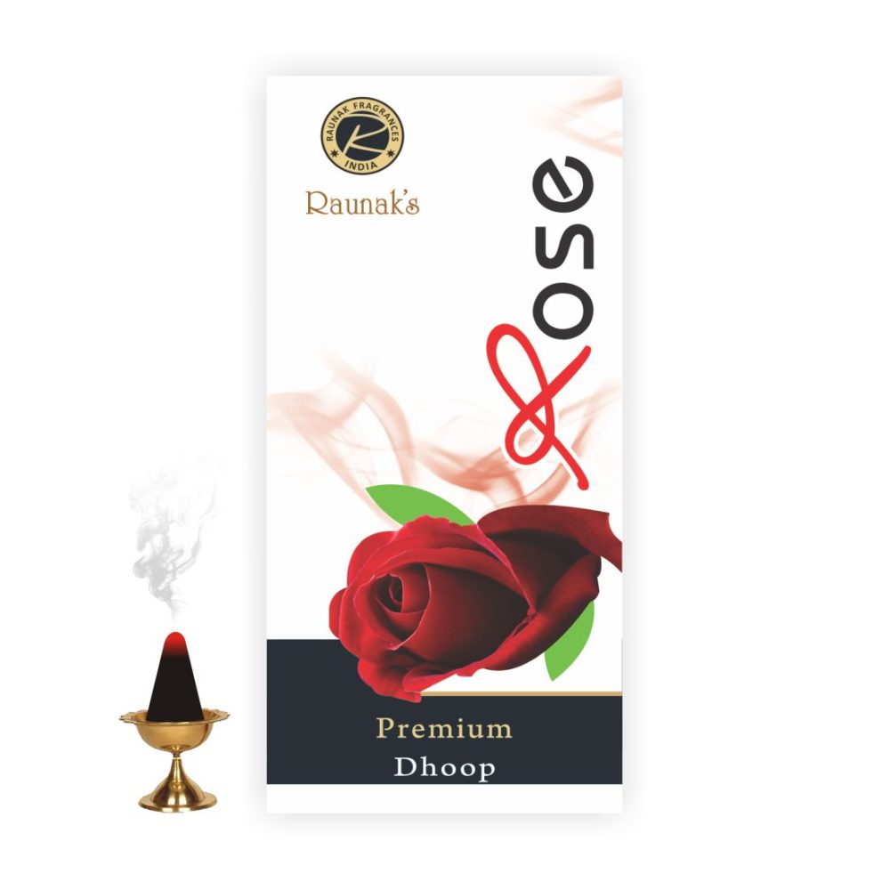 Rose Premium Wet Dhoop (10 Sticks) - Image 2