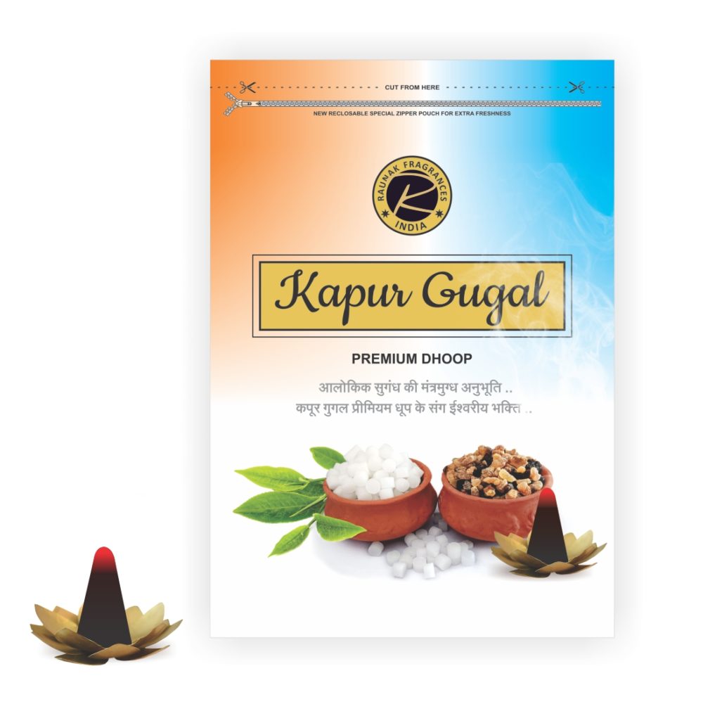 Kapur Gugal Premium Wet Dhoop (20 Sticks) - Image 2