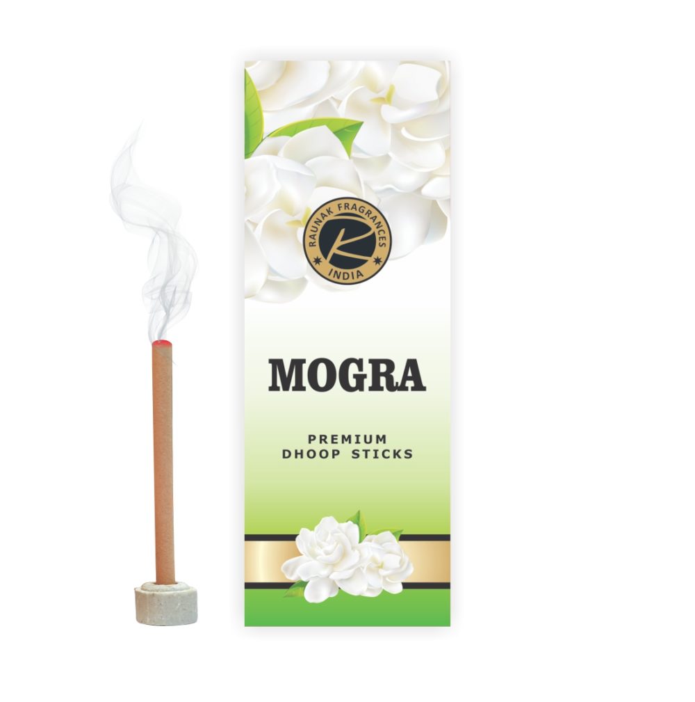 Mogra Premium Dhoop Sticks (10 Sticks) - Image 2