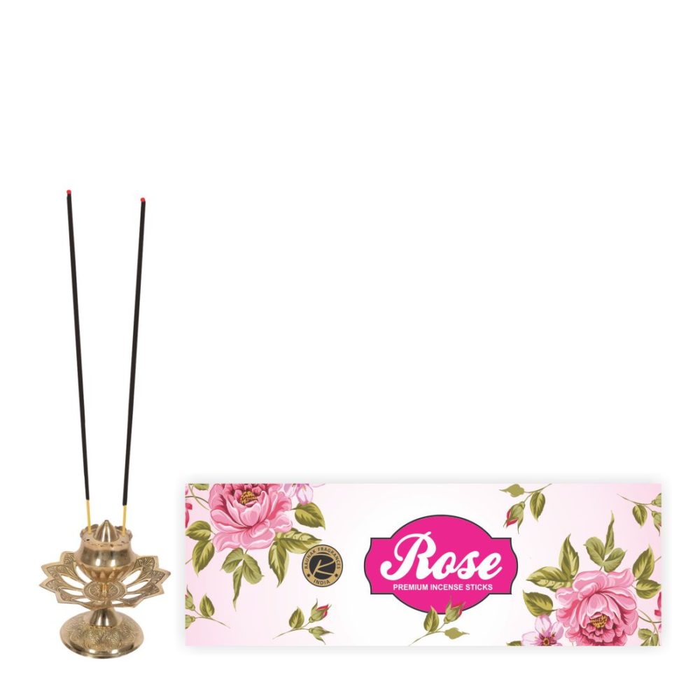 Rose Premium Incense Sticks (18 Gram) - Image 2