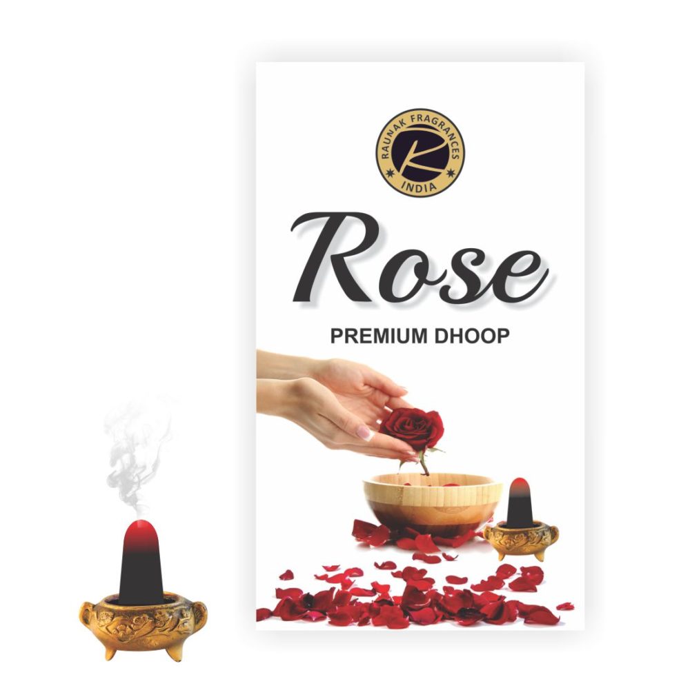 Rose Premium Wet Dhoop (125 Gram) - Image 2