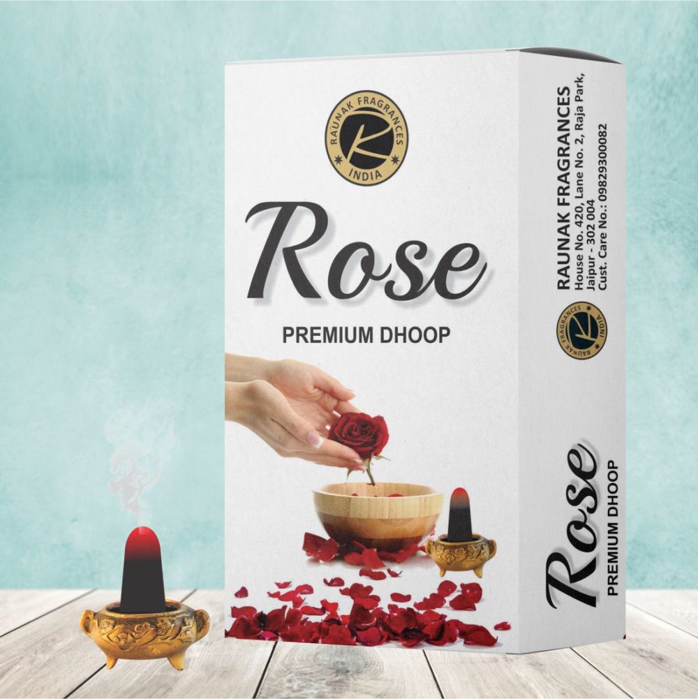 Rose Premium Wet Dhoop (125 Gram)