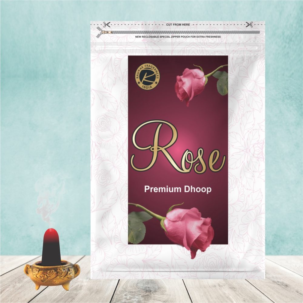 Rose Premium Wet Dhoop (20 Sticks)