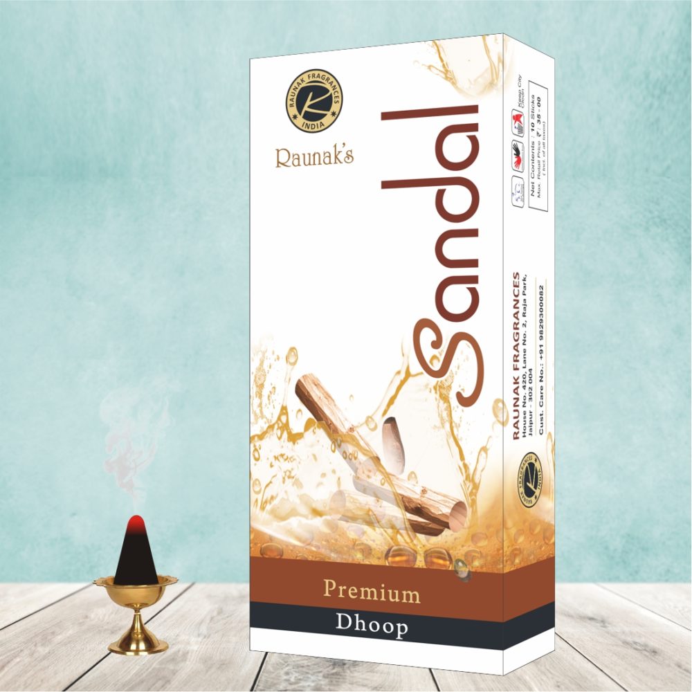 Sandal Premium Wet Dhoop (10 Sticks)