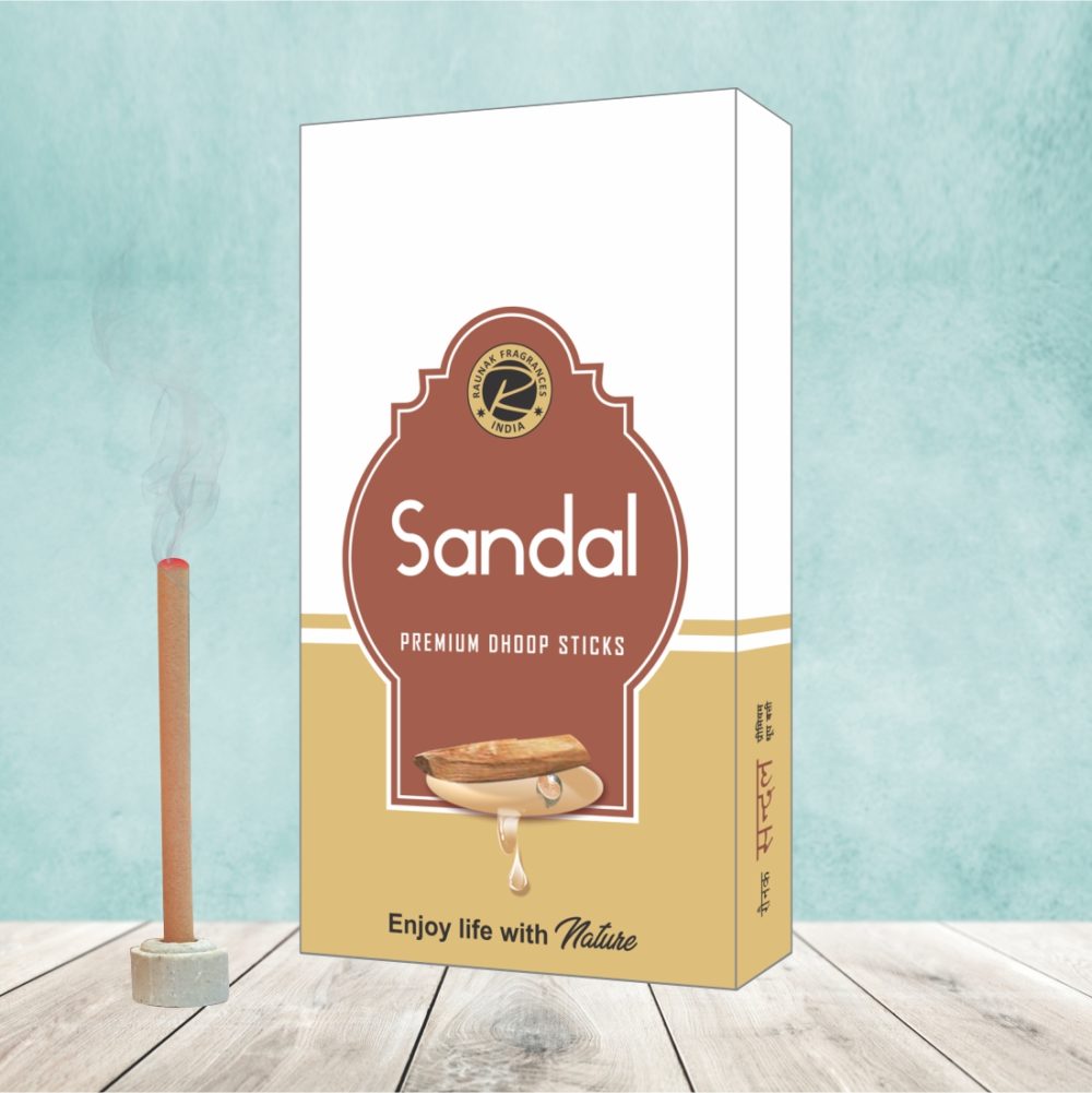 Sandal Premium Dhoop Sticks (9 Sticks)