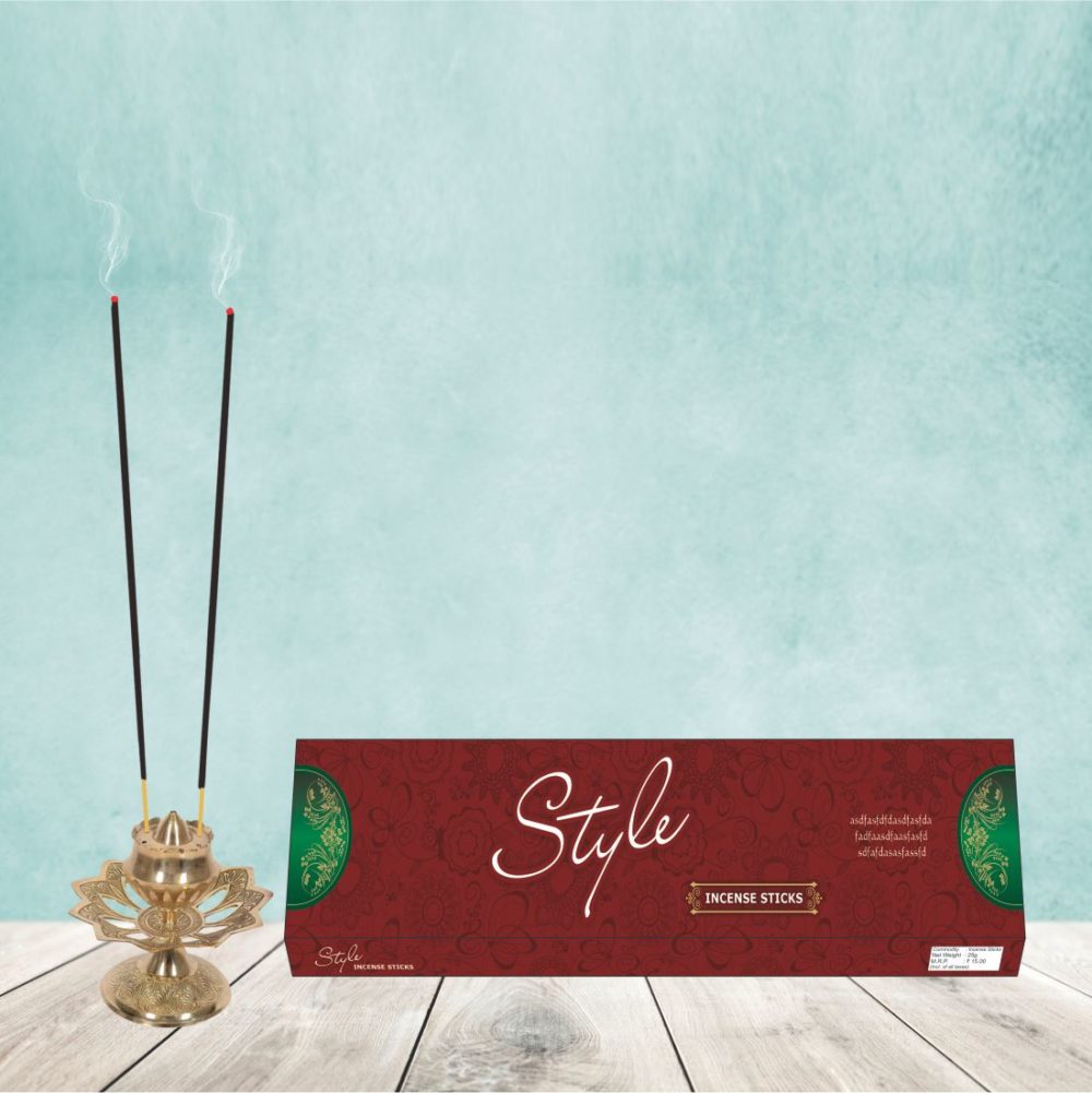 Style Incense Sticks Box