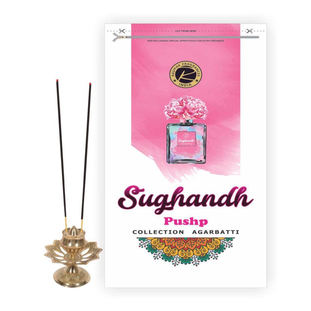 Sughandh Pushp Collection Agarbatti (130 Gram) - Image 2