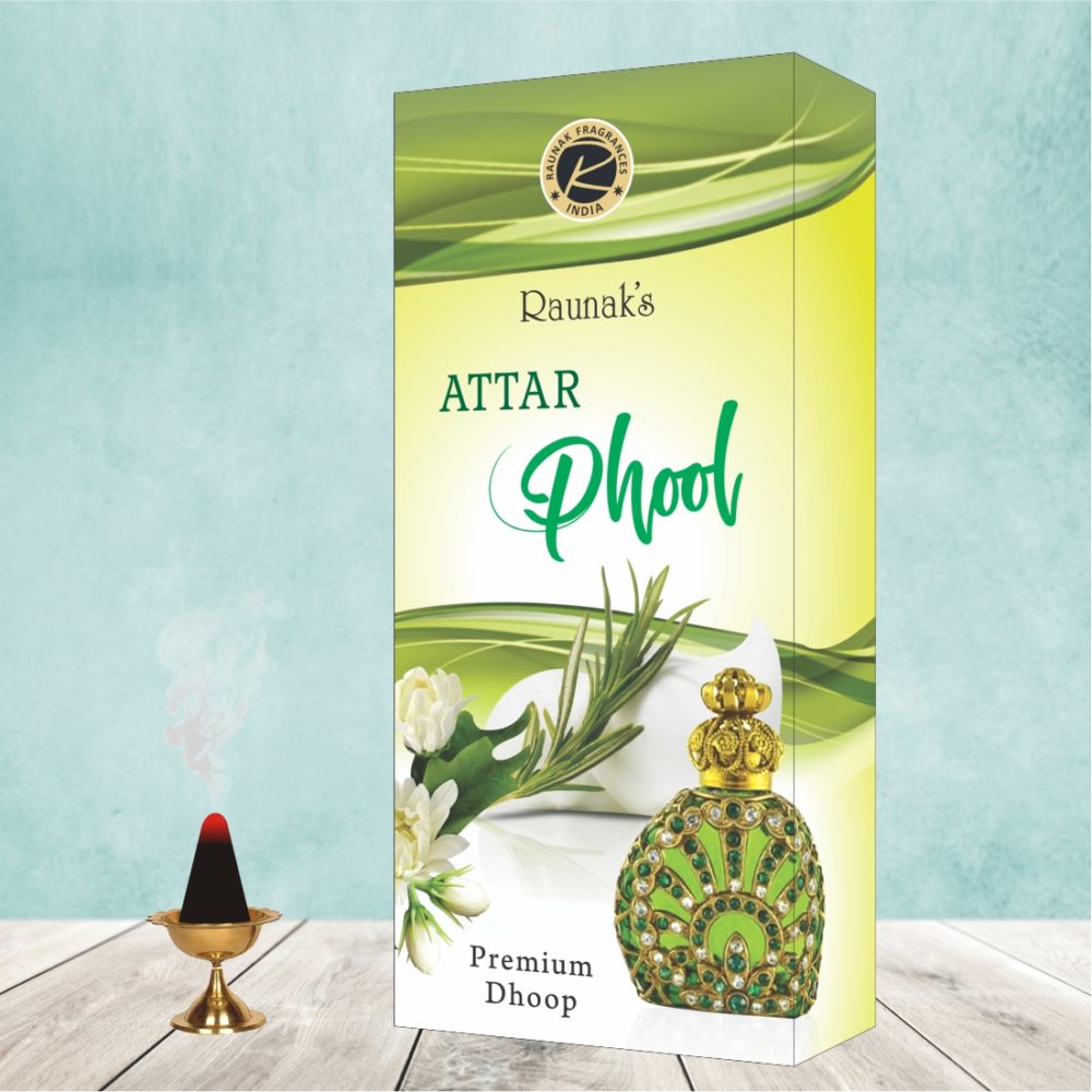 Attar Phool Premium Wet Dhoop (10 Sticks)