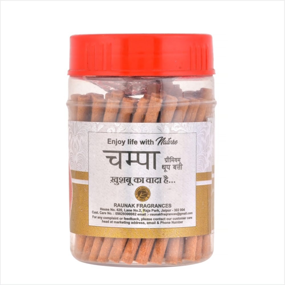 Champa Dhoop Sticks Jar (100 Gram) - Image 3