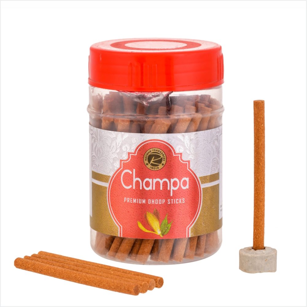 Champa Dhoop Sticks Jar (100 Gram) - Image 2