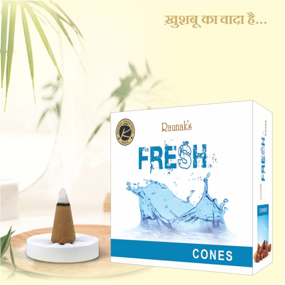 Fresh Dhoop Cones Box (25 Gram)