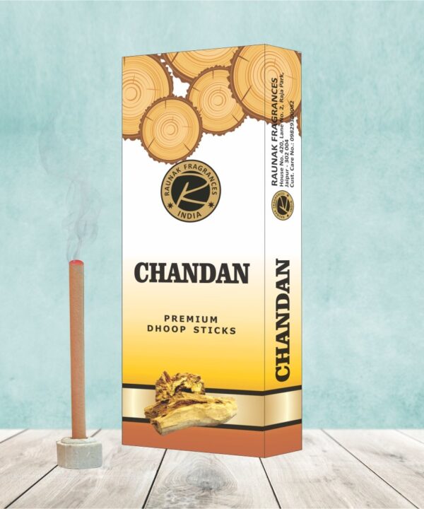 Chandan Premium Dhoop Sticks (10 Sticks)