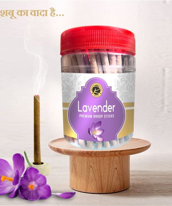 Lavender Dhoop Sticks Jar (100 Gram)