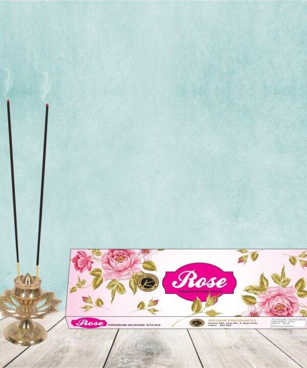 Rose Premium Incense Sticks (18 Gram)