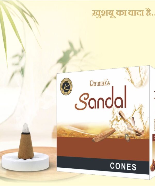 Sandal Dhoop Cones Box (25 Gram)
