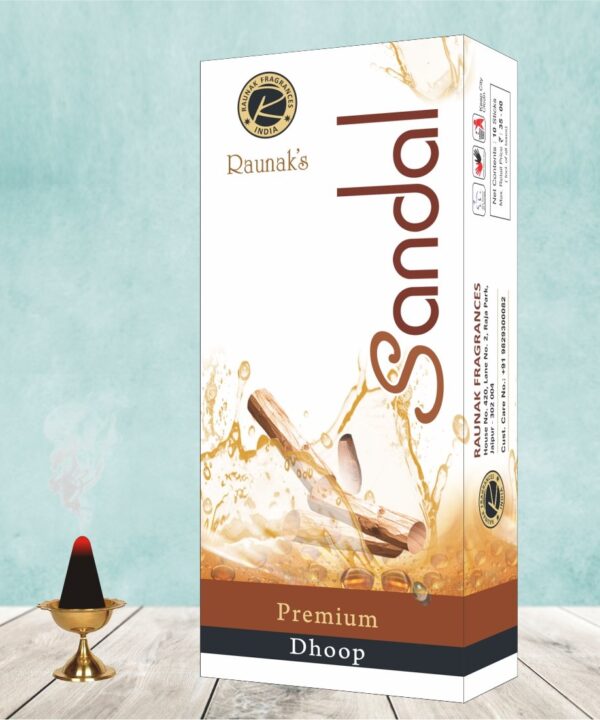 Sandal Premium Wet Dhoop (10 Sticks)
